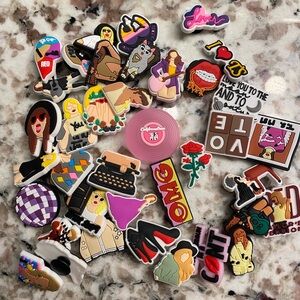 Taylor Swift Croc Charms - 39 charms